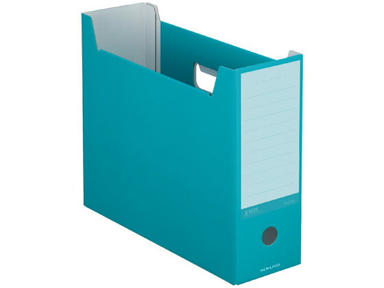 コクヨ ファイルボックス〈NEOS〉A4 ターコイズブルー A4-NELF-B A4 ボックスファイル 紙製 ボックス型ファイル
