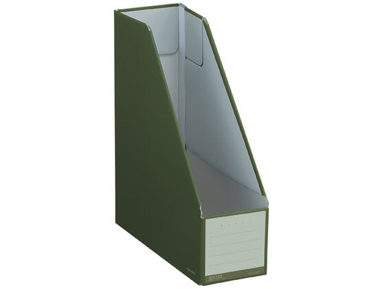 【マラソン限定2000円クーポン★ポイント2倍16日9:59迄】コクヨ ファイルボックス〈NEOS〉スタンド A4タテ オリーブグリーン A4 ボックスファイル 紙製 ボックス型ファイル