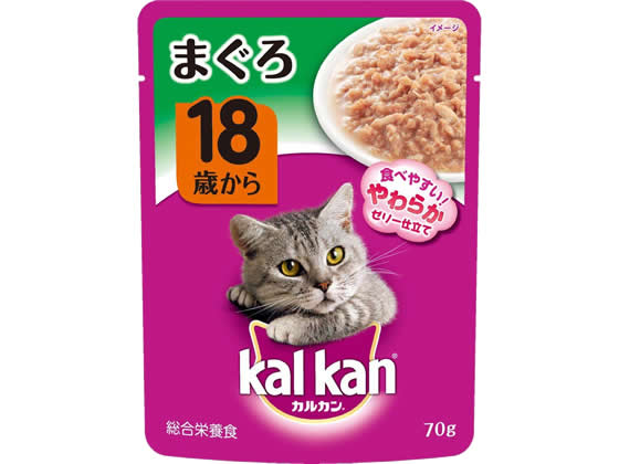 マース カルカンパウチ 18歳から まぐろ 70g KWP61 マースジャパン ウェットフード 猫 ペット キャット