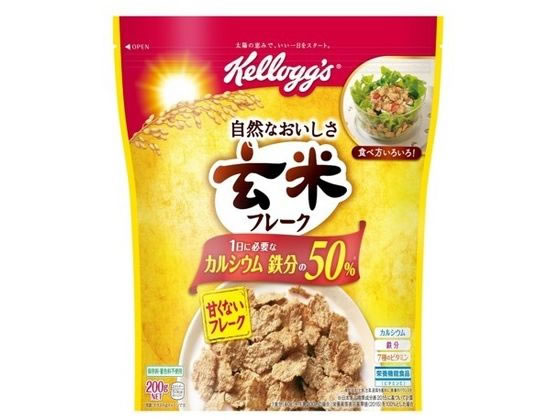 日本ケロッグ/玄米フレーク 220g 袋