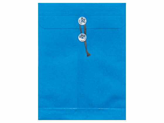 うずまき スマイルパッカー 角2 ブルー ホ111 マチ付封筒 特殊 大型封筒 ノート