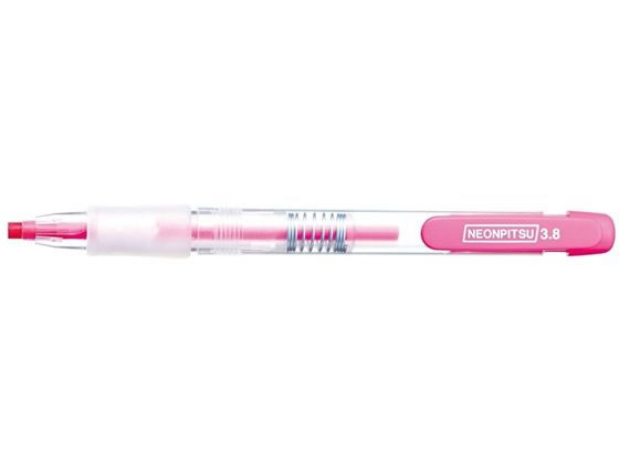【ポイント2倍★24日20:00〜29日9:59迄】クツワ ネオンピツ 蛍光ピンク PA020PK 単色 色鉛筆 鉛筆
