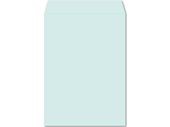 【レビュー投稿で100円OFFクーポン】テープ付きカラー封筒 角2 フレッシュトーン グリーン 100枚 K2S54..