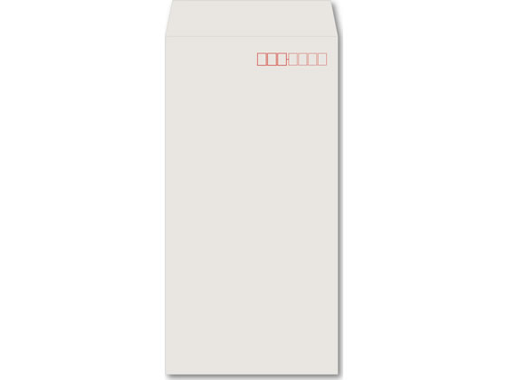 【レビュー投稿で100円OFFクーポン】テープ付きカラー封筒 長3 フレッシュトーン グレー 100枚 N3S525F..