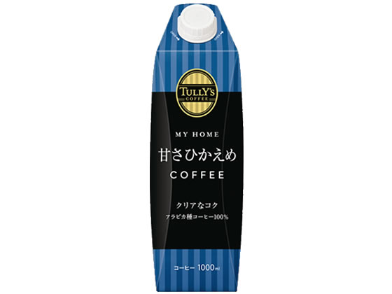 伊藤園 TULLY'S COFFEE 微糖 1L ペットボトル パックコーヒー 缶飲料 ボトル飲料