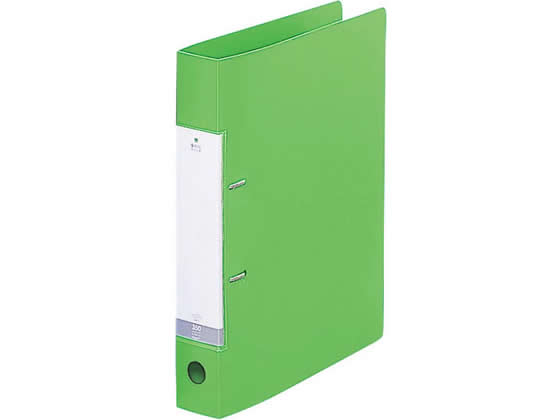 【マラソン限定2000円クーポン★ポイント2倍16日9:59迄】リヒトラブ D型リングファイル A4タテ 背幅46mm 黄緑 10冊 A4 D型2穴リングファイル PP製 リング式ファイル