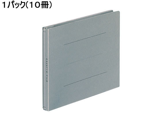 プラス フラットファイル厚とじ ノンステッチ A4タテ バイオレット NO.021NW 厚綴じタイプ A4 フラットファイル 紙製 レターファイル