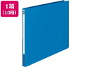【スーパーDEAL ポイント10%バック】 コクヨ レターファイル(色厚板紙) A3ヨコ とじ厚12mm 青 10冊 レターファイル 紙製 フラットファイル レ...