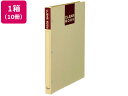 【店内全品ポイント2倍★16日9:59迄】 コクヨ クリヤーブック クラフトタイプ A4 20ポケット 10冊 ラ-370 A4 固定式 クリヤーファイル