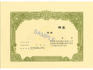 【店内全品ポイント2倍★27日9:59迄】 日本法令 株券 B5 草色 裏面あり 10枚入 株券1(新) 総務 庶務 法令様式 ビジネスフォーム ノート