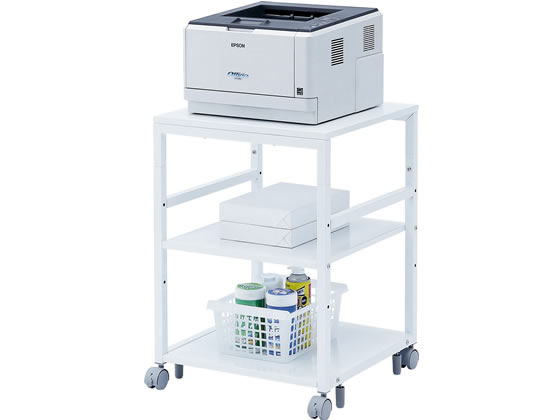 【レビュー投稿で100円OFFクーポン】【メーカー直送】サンワサプライ プリンタスタンド(W500×D500×H700mm) LPS-T5050【代引不可】【お客様組立】プリンタワゴン パソコンラック プリンタ台 オフィスデスク 事務机 オフィス家具