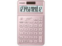 カシオ ジャストタイプ電卓12桁 ライトピンク JF-S200-PK-N 可愛い 中型電卓 一般 実務電卓 文具(2)
