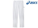【お取り寄せ】アシックス パンツ メンズ ホワイト S CHM652-10 白衣パンツ 医療服 ユニフォーム(4)
