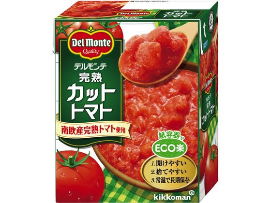 キッコーマン デルモンテ完熟カットトマト 缶詰 野菜類 缶詰 加工食品のサムネイル