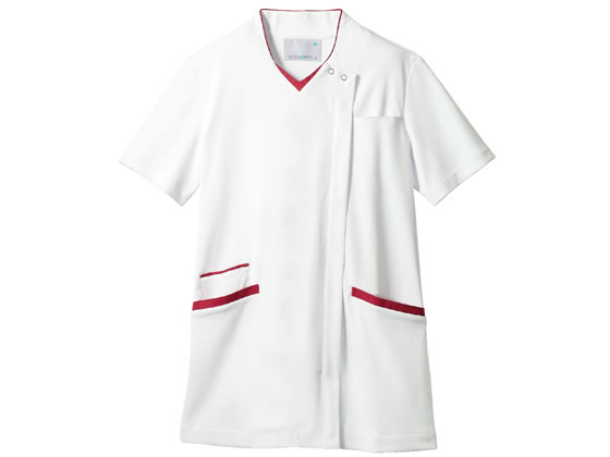 【レビュー投稿で100円OFFクーポン】【お取り寄せ】住商モンブラン スクラブ レディス半袖 白 バーガンディ 3L 73-2248 スクラブ 医療服 ユニフォーム