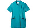 【レビュー投稿で100円OFFクーポン】【お取り寄せ】住商 スクラブ レディス半袖 ターコイズ ネイビー 3L 73-2254 スクラブ 医療服 ユニフォーム