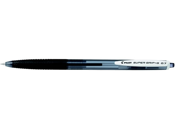 パイロット スーパーグリップGノック式 0.7mm 細字 黒 BSGK-10F-BB 黒インク 油性ボールペン
