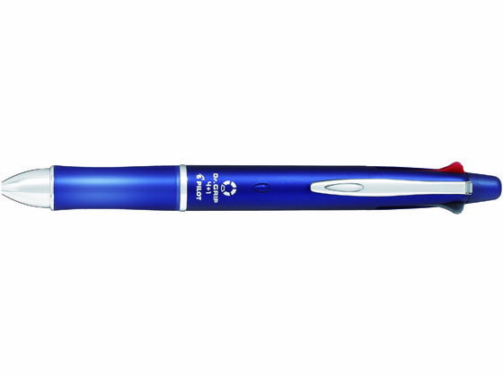【レビュー投稿で100円OFFクーポン】パイロット ドクターグリップ4+1 ネイビー ボールペン0.7mm シャープペン付き 多色 多機能ボールペン