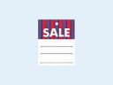 【お取り寄せ】ヘイコー 提げ札 No532 SALE 綿糸付 40×32mm 500枚 値札 提げ札 値札 陳列 POP 掲示