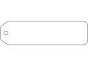 ヘイコー 小物用提げ札 No30 白無地 綿糸付 500枚 値札 提げ札 陳列 POP 掲示用品 その1