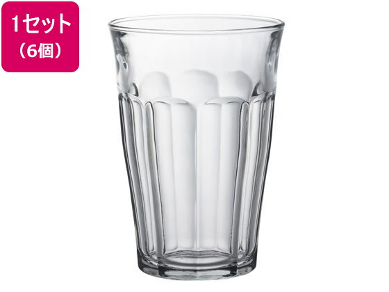 【ポイント2倍★22日20:00〜27日9:59迄】 DURALEX ピカルディー 360ml 6個セット ピカルディー グラス ガラス食器 キッチン テーブル