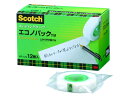 【マラソン限定★2000円クーポン&ポイント2倍】3M スコッチ メンディングテープ エコノパック 幅12mm 12巻入 MP-12S メンディングテープ 接着...