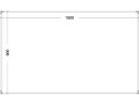 サンケーキコム eeホワイトボード無地タイプ 1500×900mm EWS-150B ホワイトボード 大型壁掛タイプ ブラックボード POP 掲示用品