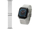 【レビュー投稿で100円OFFクーポン】【お取り寄せ】エレコム Apple Watch バンド ステンレス 125-205mm シルバー スマートウォッチ関連品 時計
