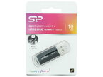 シリコンパワー USBフラッシュドライブ 16GB SP016GBUF2M01V1K USBメモリ 記録メディア テープ