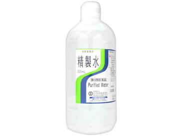 【第3類医薬品】薬)大洋製薬/精製水 500ml