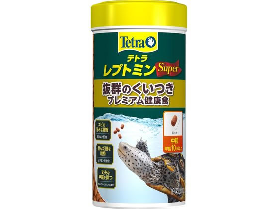 スペクトラムブランズジャパン テトラ レプトミンスーパー中粒 80g かめ用 フード 観賞魚 ペット