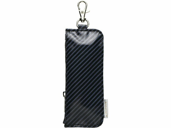 ソニック カギポケット リール付 キーケース ブラック GS-7130-D キーホルダー キーボックス 名札