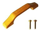 【ポイント2倍★19日20:00~26日1:59迄】【お取り寄せ】アイワ PC木目取手 125mm ナラ AP-272N 取手 つまみ 建築金物 土木 建築資材