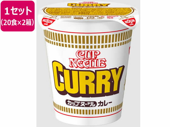 【商品説明】コシのある麺に、野菜の甘味のあるマイルドでとろみのあるカレースープ。具材はポテト、ダイスポーク、ミンチポーク、にんじん、ねぎ。【仕様】●注文単位：1セット（20食×2箱）【備考】※メーカーの都合により、パッケージ・仕様等は予告なく変更になる場合がございます。【検索用キーワード】インスタント食品　カップ麺インスタントラーメン　カップ麺　カップラーメン　CUPNOODLE　CARRYNOODLE　即席麺　カレーヌードル　カレーラーメン　カレーらーめん　即席ラーメン　即席らーめん　ニッシン　NISSIN　箱売り　箱買い　ケース売り　ケース買い　セット売り　1セット　40食入り　40個入り　2箱入り　732478マイルドでとろみのあるカレースープ