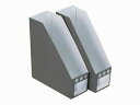【お取り寄せ】セキセイ ペーパーシスボックス A4タテ 背幅100mm ブラック 10冊 A4 ボックスファイル 紙製 ボックス型ファイル