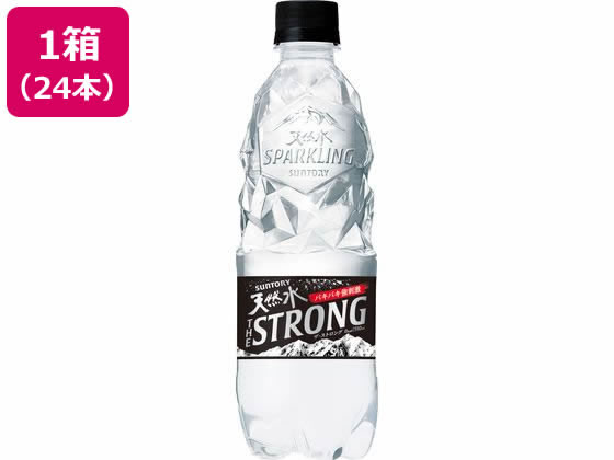 サントリー ザストロング天然水スパークリング 510ml×24本 発泡水 炭酸水 ミネラルウォーター