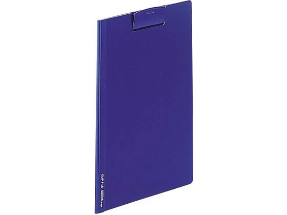 【ポイント2倍★19日20:00〜26日1:59迄】リヒトラブ クリップファイル(不透明タイプ) A4タテ 短辺とじ 藍 A4 表紙付クリップボード 用箋挟 クリップボード ファイル
