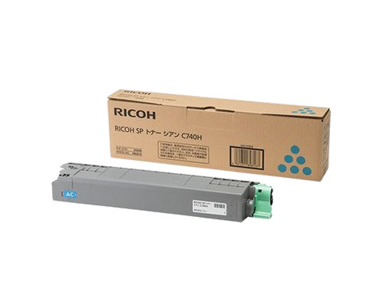 【レビュー投稿で100円OFFクーポン】リコー SPトナー シアン C740H 600585 リコー RICOHカラー レーザープリンタ トナーカートリッジ インク