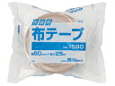 【レビュー投稿で100円OFFクーポン】送料無料 寺岡 簡易包装用布テープ 50mm×25m 30巻 NO1590 茶 黄土 布テープ ガムテープ 粘着テープ ...