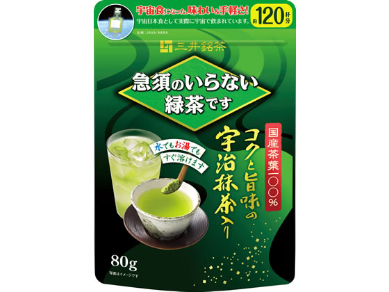 三井農林/急須のいらない緑茶です 詰替用袋80g