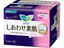 【ポイント2倍★19日20:00~26日1:59迄】KAO ロリエ しあわせ素肌 特に多い夜用羽つき350 8個 ナプキン 生理