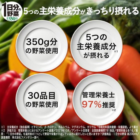 【レビュー投稿で100円OFFクーポン】伊藤園 1日分の野菜屋根蓋型キャップ付き容器1L 19737 パック 野菜ジュース 飲料 ジュース