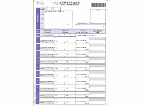 【メーカー直送】OBC 単票被保険者賞与支払届 A4 200枚 5165【代引不可】 まとめ買い 業務用 箱売り 箱買い ケース買い 住民税 社会保険届出 OBC 伝票 帳票 OA伝票