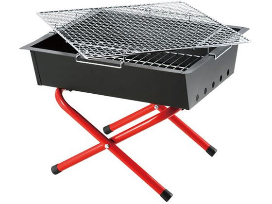 【スーパーSALE限定2,000円クーポン★11日9:59迄ポイント2倍】 【お取り寄せ】キャプテンスタッグ イージー ファイアグリル 卓上タイプ コンロ グリル アウトドア キャンプ 釣り具