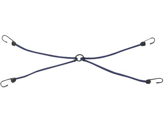 【レビュー投稿で100円OFFクーポン】【お取り寄せ】キャプテンスタッグ ストレッチコード80cm×9mmフック4個付 キャンプ用品 アウトドア 釣り具