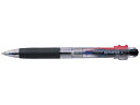 トンボ鉛筆 3色ボールペン リポーター3 軸色クリア BC-TRC20 3色 油性ボールペン 多色 多機能