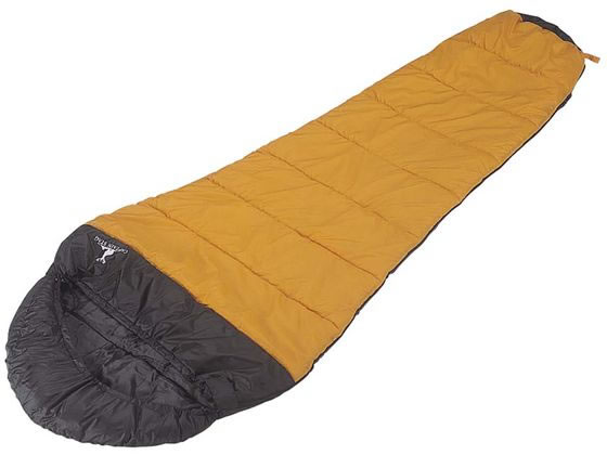 【レビュー投稿で100円OFFクーポン】【お取り寄せ】キャプテンスタッグ アクティブ シュラフ 寝袋 600 オレンジ マミー型 人形型 シュラフ 寝具 アウトドア キャンプ用品