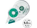 ぺんてる 修正テープ 6mm×30m XZT516-W 使い切りタイプ 修正テープ