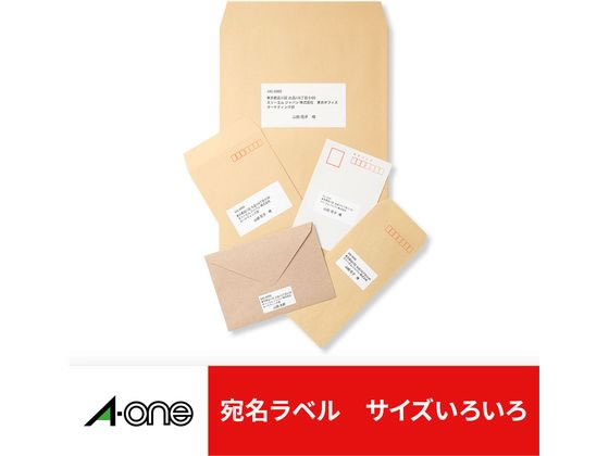 【レビュー投稿で100円OFFクーポン】エーワン ラベルシール A4 18面 上下余白 100枚 31534 マルチプリンタ対応ラベルシール 粘着ラベル用紙