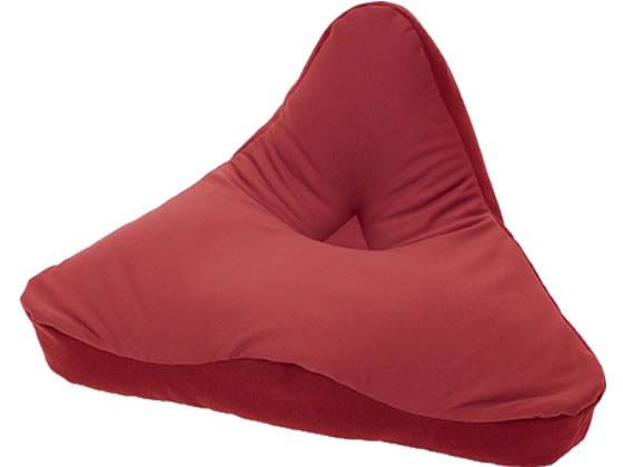 【レビュー投稿で100円OFFクーポン】送料無料 MOGU ヒップアップスタイルシート レッド チェアクッション オプション品 オフィスチェア オフィス家具